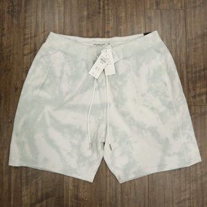 NWT Abercrombie Fleece Tie Dye Shorts Medium
